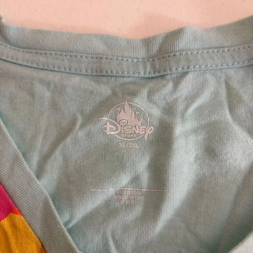Disney Parks Up Sleep Shirt Women's XL Blue Short Sleeve House Top - Picture 6 of 7